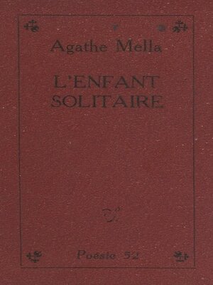 cover image of L'enfant solitaire